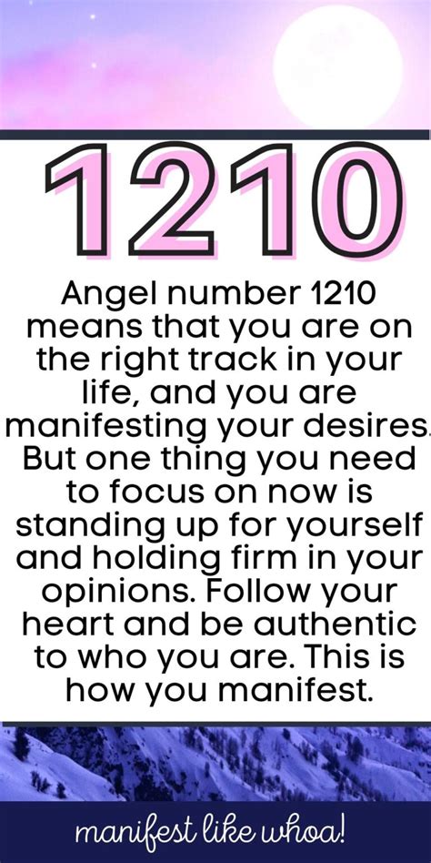 1210 Angel Number Meaning